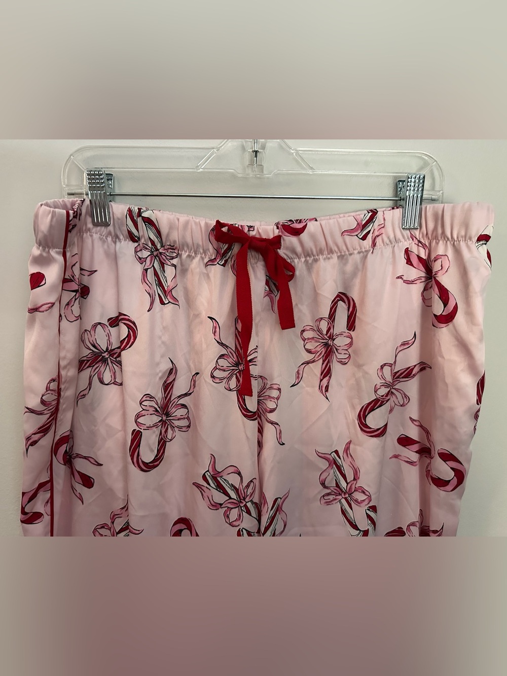 Victoria's Secret Satin Pajama Pants XL Pink EUC - Picture 3 of 10